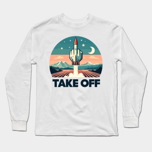 TAKE OFF Long Sleeve T-Shirt